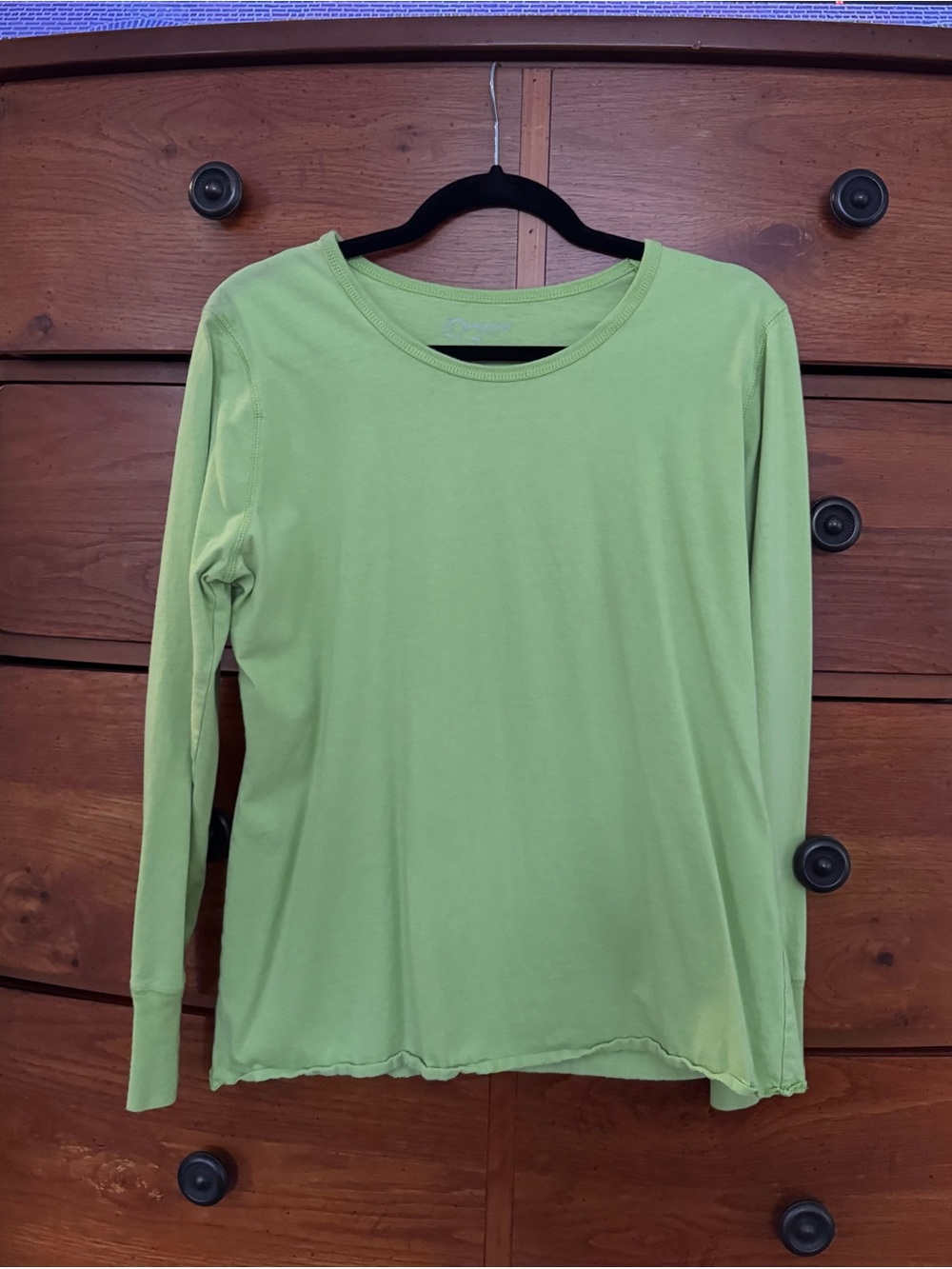 Peaches Uniforms Light Green Long Sleeve Tee